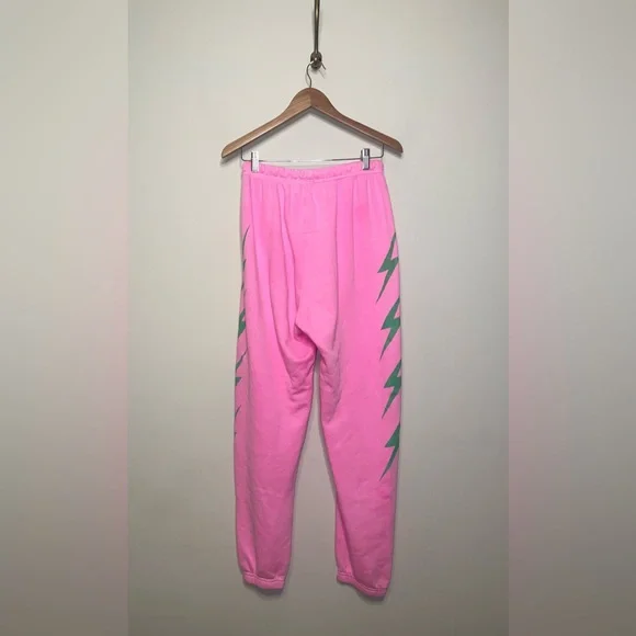 Aviator Nation Bolt 4 Joggers Hot Pink